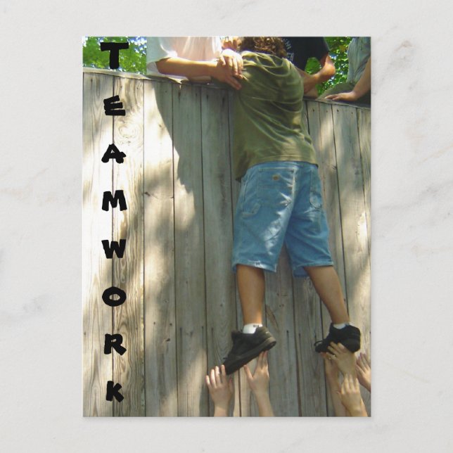 Teamwork Postcard (Front)