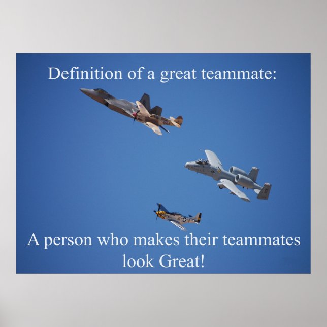 Teamwork Poster (Front)
