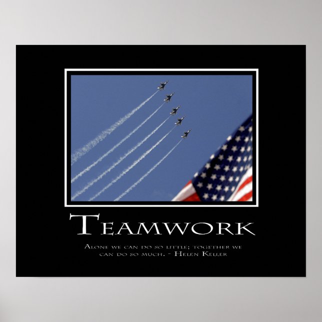 Teamwork Poster (Front)
