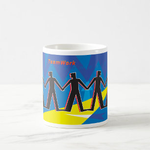Teamwork Unity People Holding Hands Coffee Mug