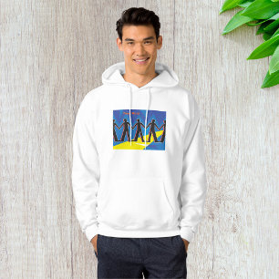 Teamwork Unity People Holding Hands Hoodie