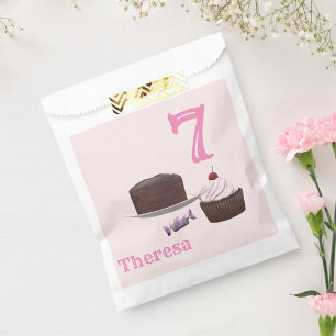 Teaparty Birthday Favour Bag