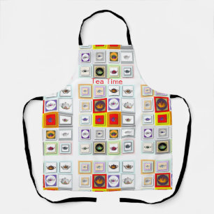  Teapot All Over  Apron