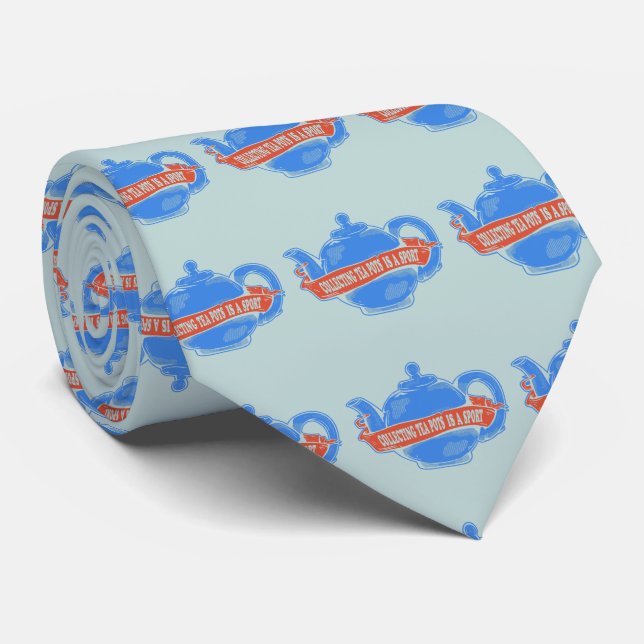 Teapot Collecting teapots Tie (Rolled)