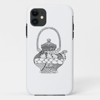 Teapot Doodle iPhone 11 Case