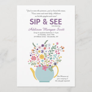 Teapot Invitation