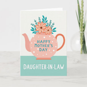 Teapot Mothers Day Graphic Card