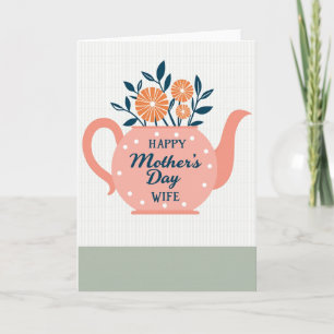 Teapot Of Love Mothers Day Card