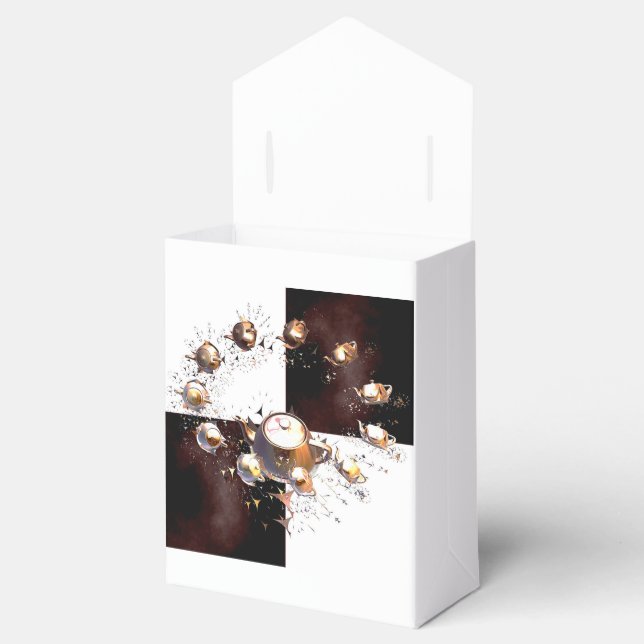 Teapot Party Favour Box (Opened)