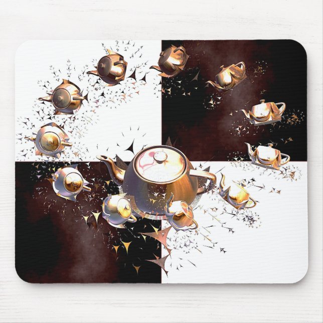 Teapot Party Mouse Pad (Front)
