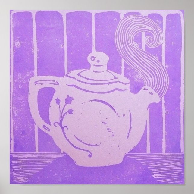 Teapot Poster, 12 x 12 Inches Poster (Front)