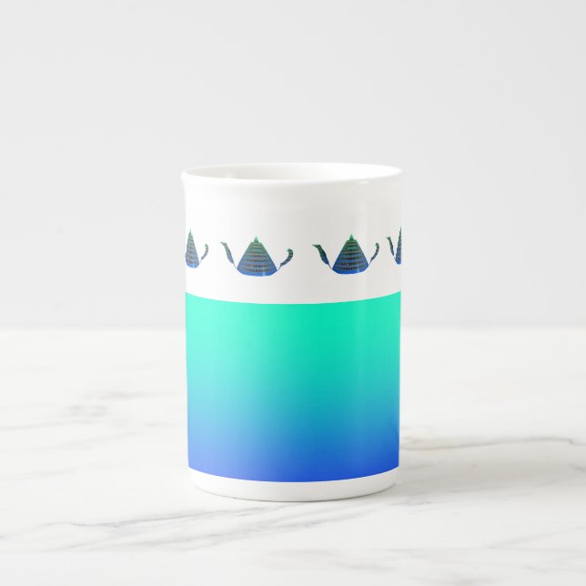 Teapot Trim  Bone China Mug (Front)