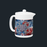 Teapot with French Colours Design<br><div class="desc">Add a touch of French elegance to your tea time with our exclusive teapot featuring a modern abstract design in the vibrant colours of France! Crafted to blend both style and function, this teapot is more than just a vessel for brewing tea; it’s a celebration of French culture and artistic...</div>