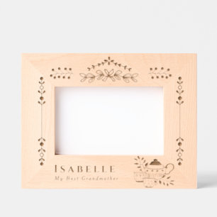 Teapots and Cups  Etched Frames