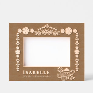 Teapots and Cups  Etched Frames