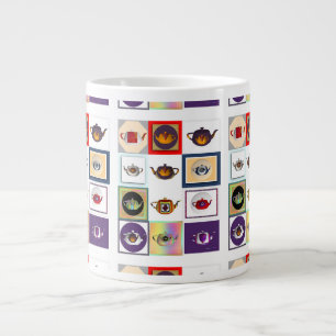 Teapots Design  Large Coffee Mug