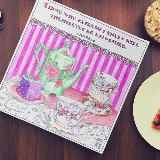 Teapots Inspirational Jigsaw Puzzle (Creator Uploaded)