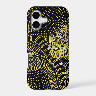 Tear Across Dotted Line - Aboriginal Graphic