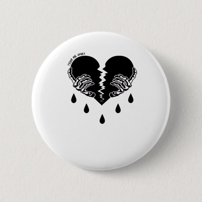 Tear Me Apart Classic 6 Cm Round Badge (Front)