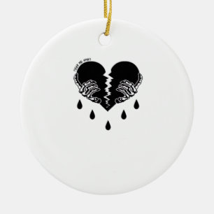 Tear Me Apart Classic Ceramic Ornament