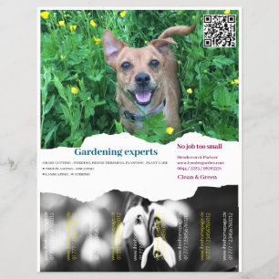 Tear Off Flyer square images Gardening