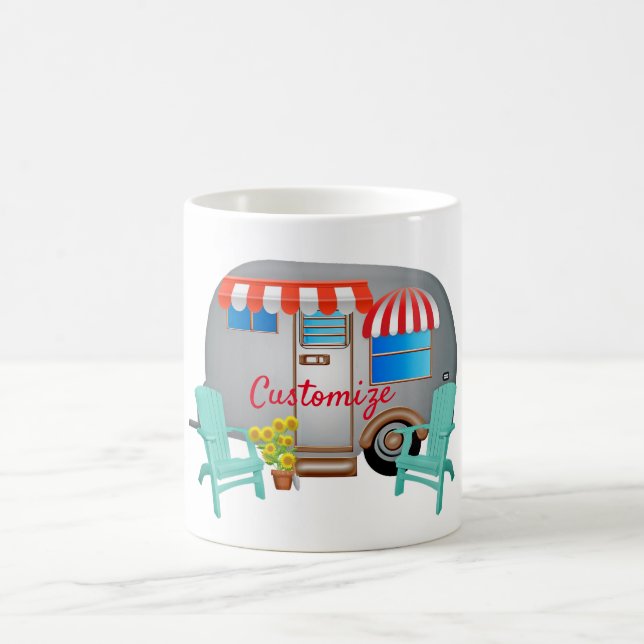 Teardrop Caravan Camper Thunder_Cove  Coffee Mug (Center)