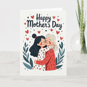 Teardrop Embrace Pattern Card