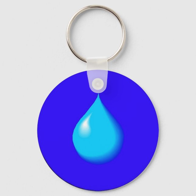 Teardrop Keychain Hold Keys to Your Camper Trailer (Front)