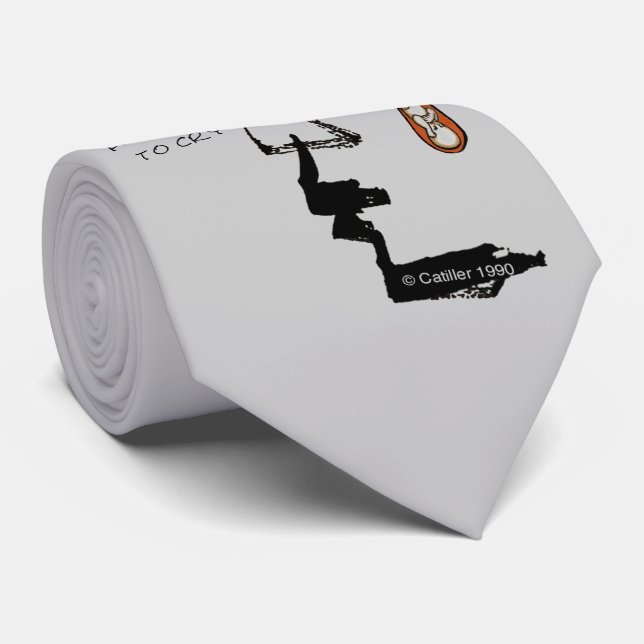 Teardrop Loss of Baby Tie (Rolled)