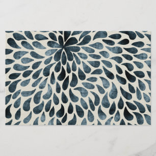 Teardrop Petals Stationery