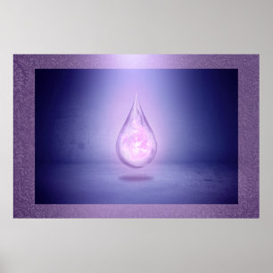 Teardrop Poster