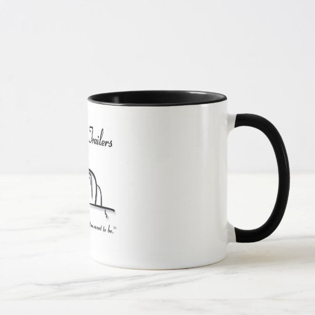 Teardrop Trailers Black Mug (Right)