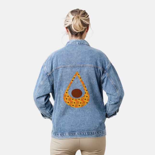 Teardrops  denim jacket (Model)