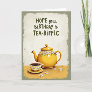 Teariffic Birthday Wish Card