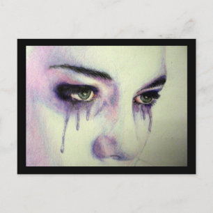 Tears Fine Art Postcard