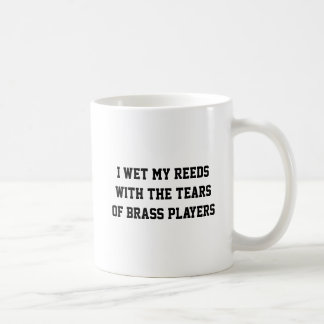 Tears Of Brass Players Funny Oboe Bassoon Clarinet Coffee Mug