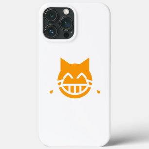Tears of Joy Emoji Cat iPhone 13 Pro Max Case