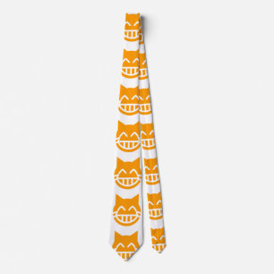 Tears of Joy Emoji Cat Tie