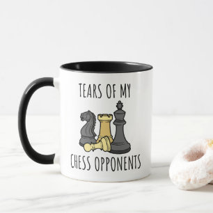Tears of My Chess Opponents Humour Mug