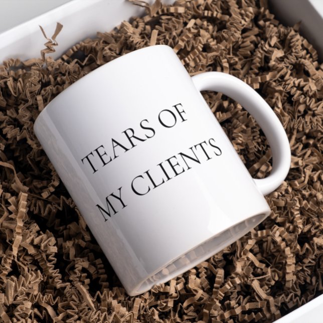 Tears of My Clients Lawyer Personal Trainer Coffee Mug (Creator Uploaded)