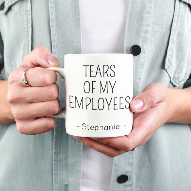 Tears of My Employees Funny Boss Manager Mug (Creator Uploaded)