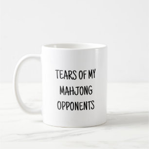 Tears Of My Mahjong Players Funny Coffee Mug