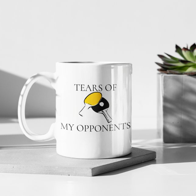 Tears of My Opponents Ping Pong Coffee Mug (Creator Uploaded)