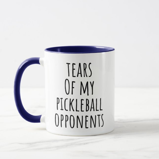 Tears Of My Pickleball Opponents Mug (Left)