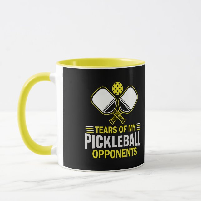 Tears of my Pickleball opponents Mug (Left)