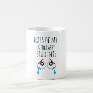 Tears of My Students Geography teacher funny gift Coffee Mug