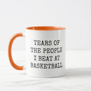 Tears Of The People I Beat At Basketball Mug