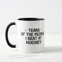 Tears Of The People I Beat At Hockey Funny 