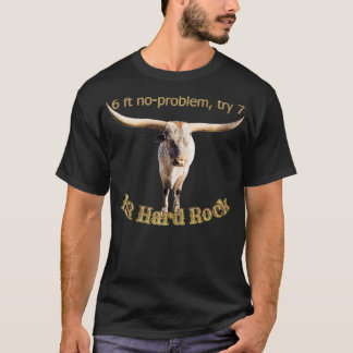 Teas longhorn bull with 7ft horns T-Shirt