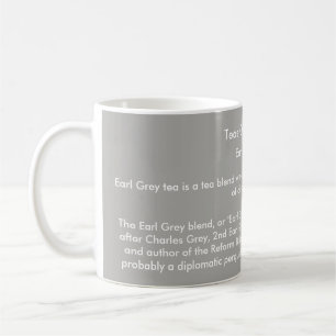 'Teas Of The World' mug - Earl Grey Tea